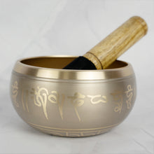 Load image into Gallery viewer, Golden Brass Singing Bowl
