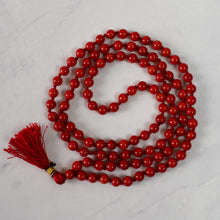 Load image into Gallery viewer, Red Coral Mala
